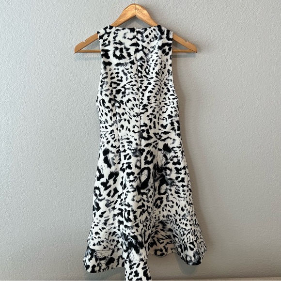 Keepsake The Label Borderline Dress Snow Leopard XS - Picture 7 of 8